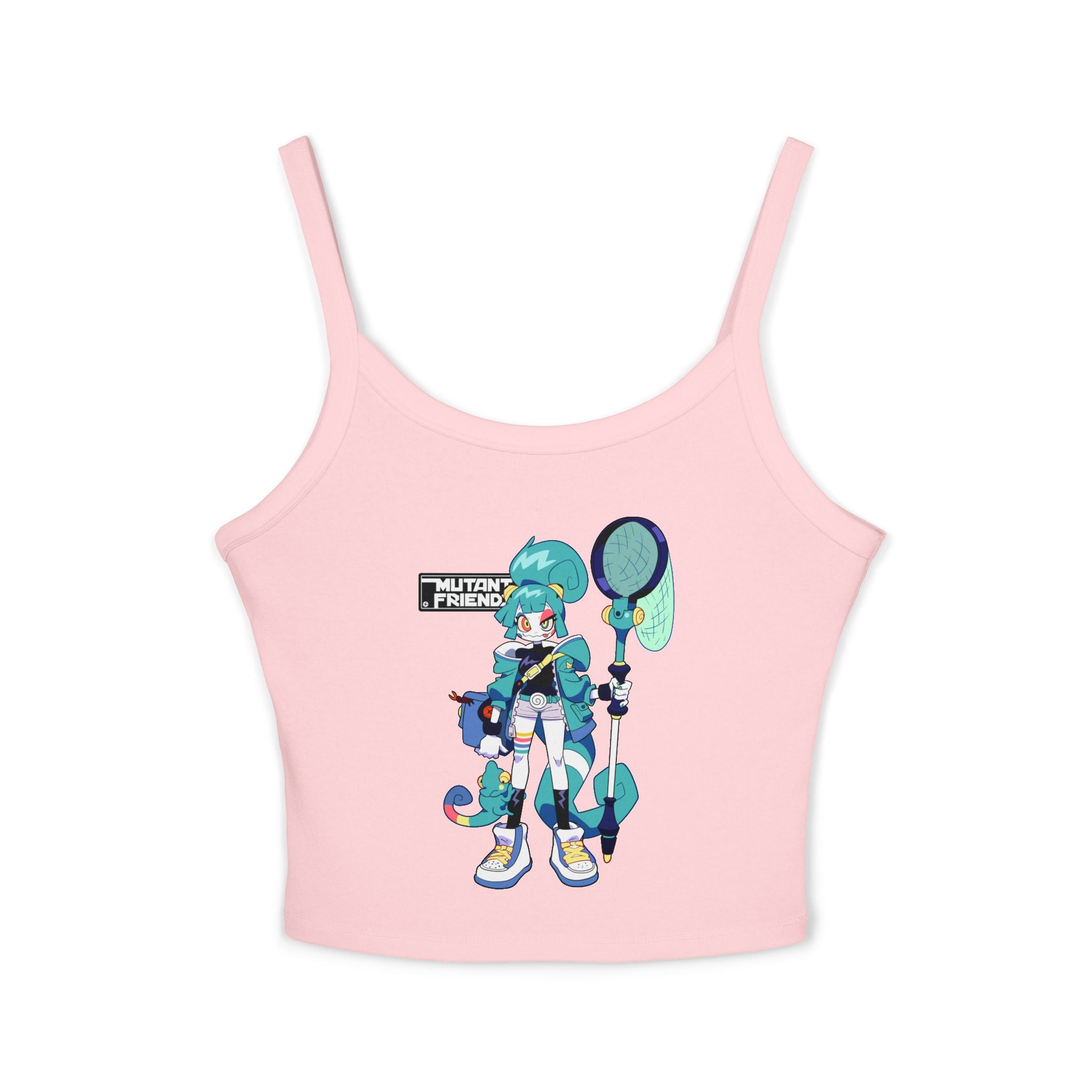 NelNal Mutant friends Spaghetti Strap Tank Top